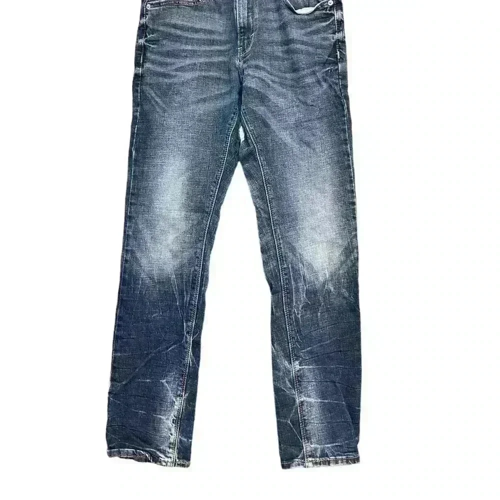 DENIZEN from Levi's 208 Faded Blue Regular Fit Tapered Leg Denim Jeans